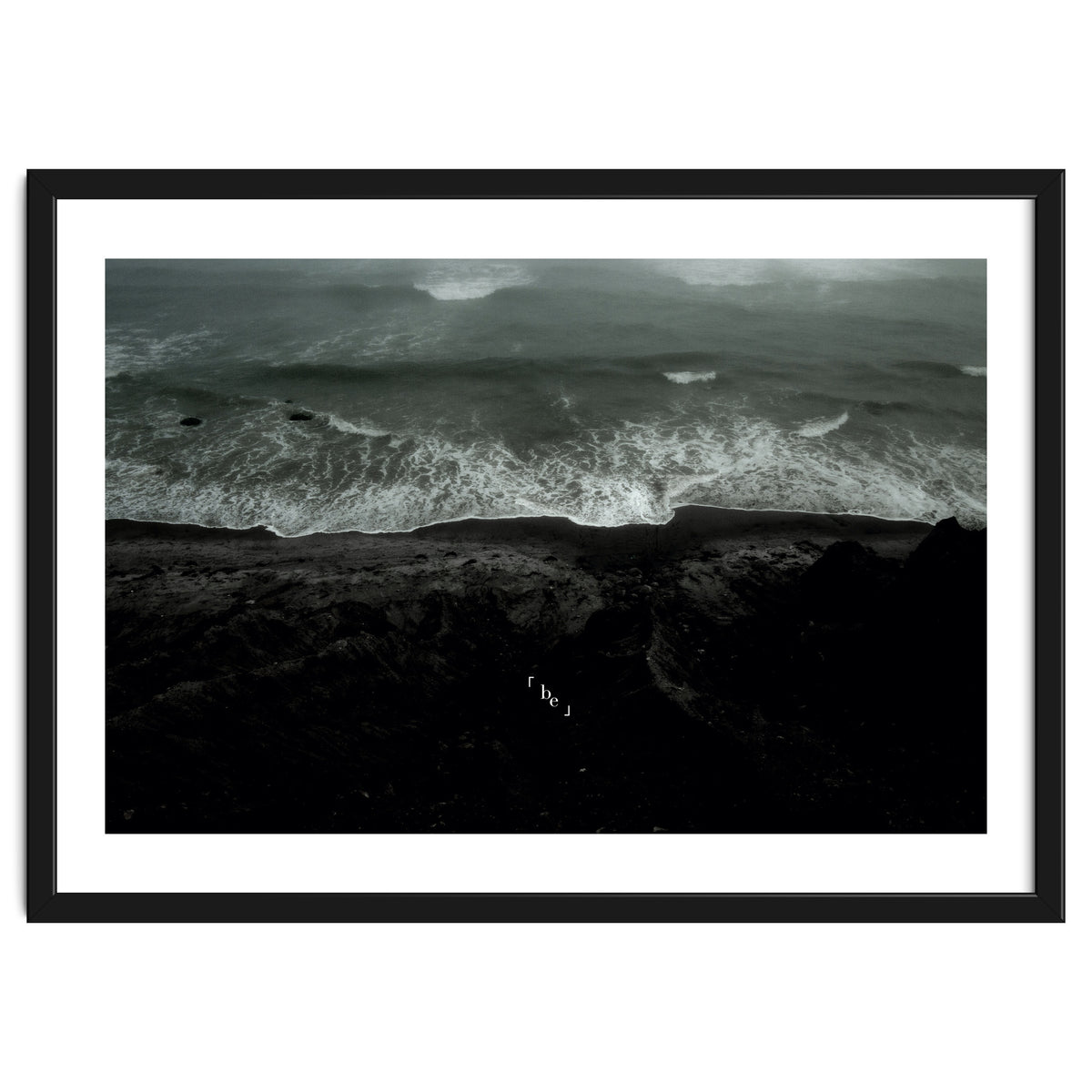 be - Ocean Wave - Black Beach