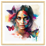 Butterfly Bloom Hindu Portrait thumbnail
