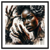 Noir Flamenco Hands Portrait thumbnail
