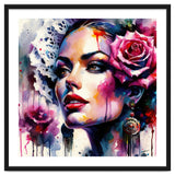 Rose Mantilla Flamenco Portrait thumbnail
