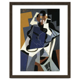 Juan Gris (Madrid, 1887-Boulogne-sur-Seine, 1927). Seated Woman (1917). Oil on panel. 116 x 73 cm. thumbnail
