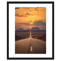 Famous Forrest Gump Road - Monument Valley