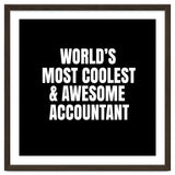 World's most coolest and awesome accountant thumbnail
