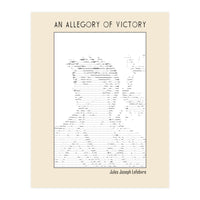 An Allegory Of Victory – Jules Joseph Lefebvre Ascii Art (Print Only)