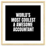 World's most coolest and awesome accountant thumbnail