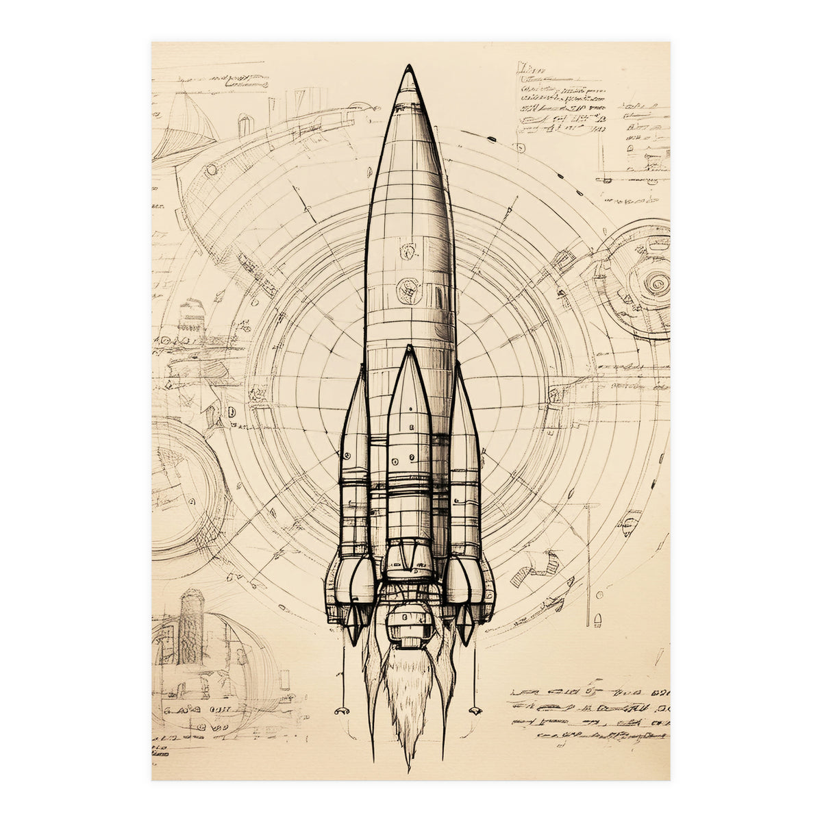 Back To The Moon 018 (Print Only)