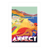 Beach at Annecy Lake, France (Print Only) thumbnail