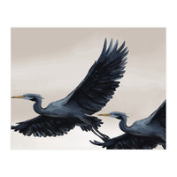 Migrating Herons (Print Only)