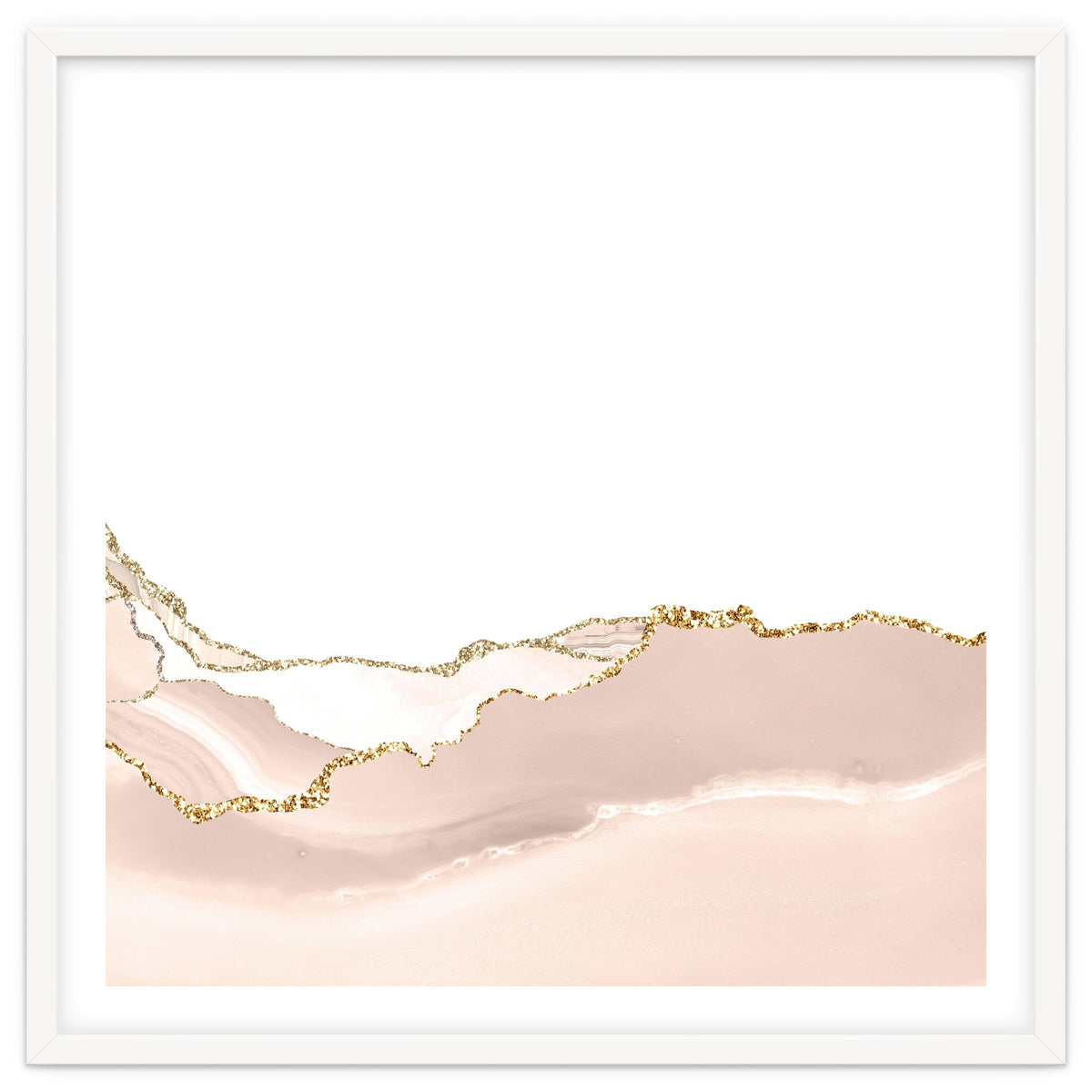 Ivory & Gold Agate Texture 07