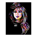 Taylor Swift Colorful Art 2 (Print Only) thumbnail