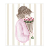The Girl With The Tulips (Print Only) thumbnail