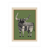 Striped Bull (Print Only) thumbnail