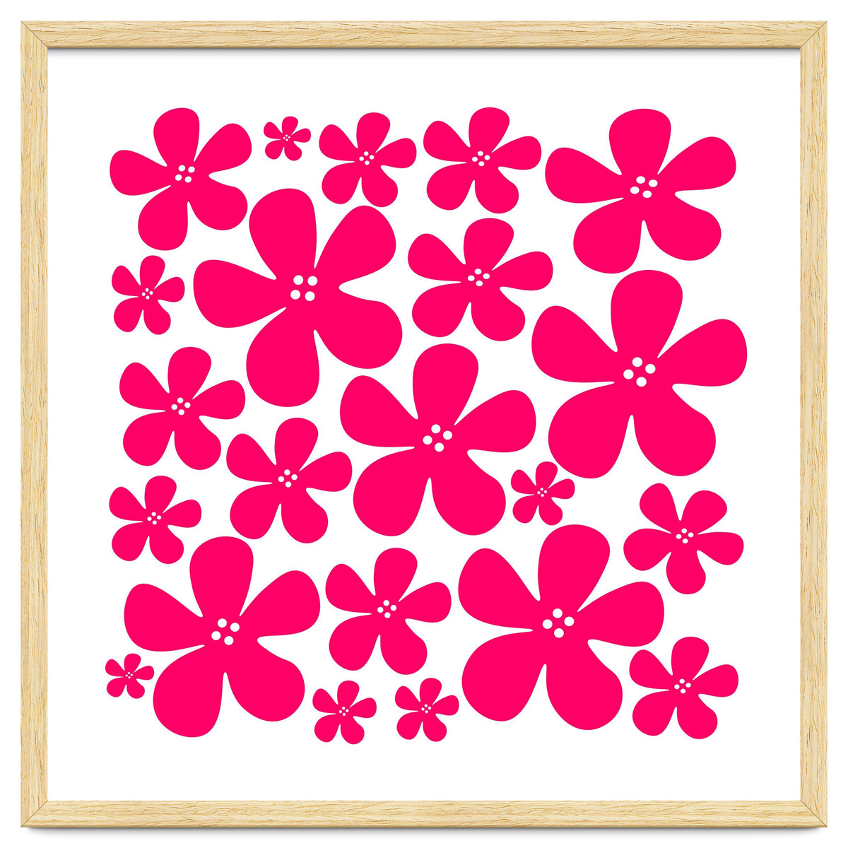 Pink Flowers Pattern