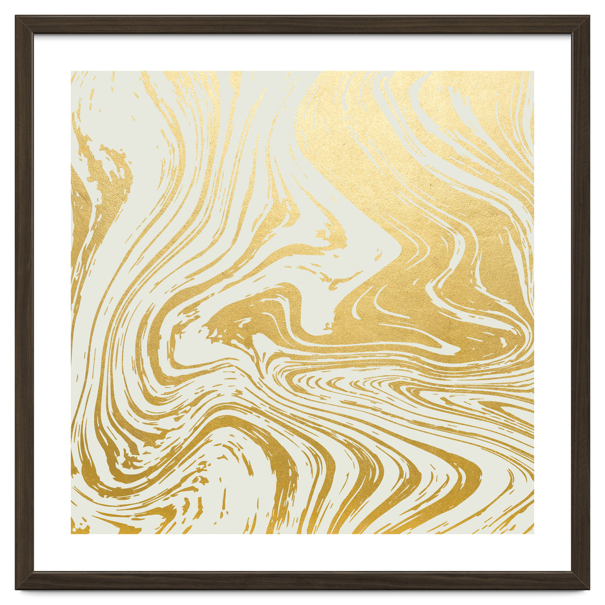 Gold Rush Minimal Illustration, Abstract Shine Luxe Glow Metallic Shimmer Golden Graphic Design