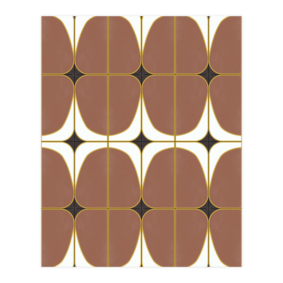Elegant Sassy Seventies Tiles (Print Only)