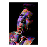 Howlin Wolf American Blues Musician Legend Colorful (Print Only) thumbnail