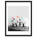 Vintage Women Black & White Photography Balloons Freedom Feminism Women's Rights Individuality thumbnail
