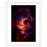 The Nebula Guardian Wolf of the Mountains thumbnail