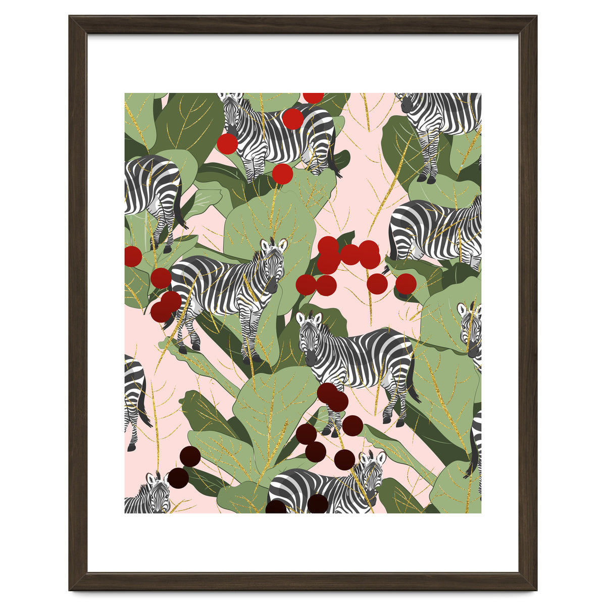 Zebra Harem #society6 #decor #buyart