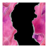 Magenta & Silver Agate Texture 02  (Print Only) thumbnail
