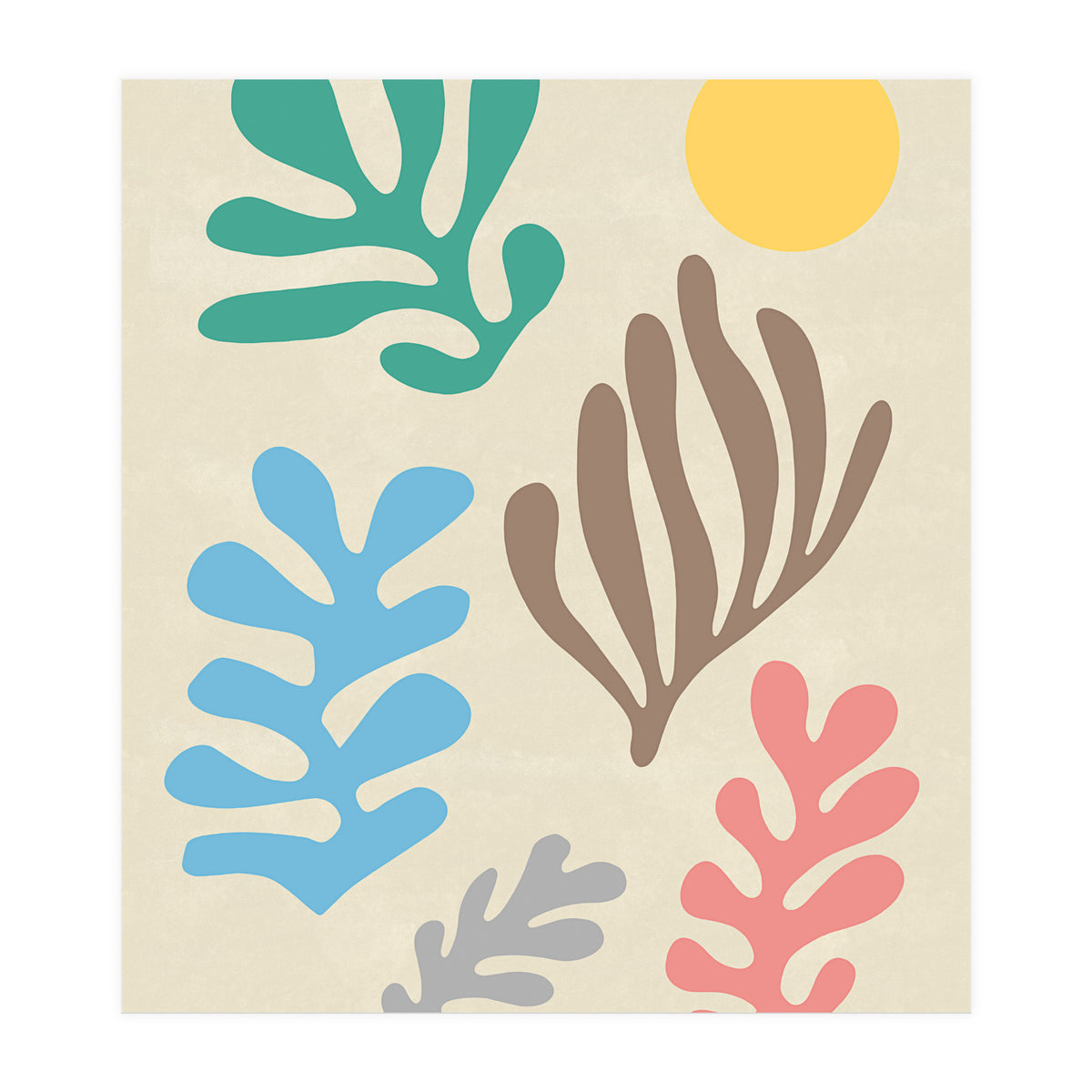 Matisse Leaves I (Print Only)