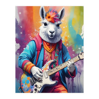 Lama Plays Guitar (Print Only)