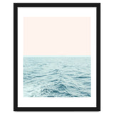 Sea Breeze, Minimal Nature Ocean Photography, Scenic Landscape Pastel Luxe Sea thumbnail