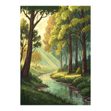 Golden Hour Stream (Print Only) thumbnail