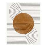 BROWN MINIMALIST MOON (Print Only) thumbnail
