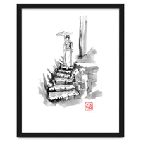 woman Descending Stairs