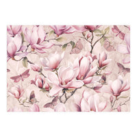 Magnolia And Butterfly (Print Only)