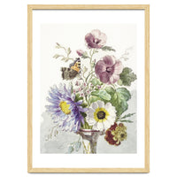 William van Leen – Bouquet of Flowers with a Butterfly (1763–1825)