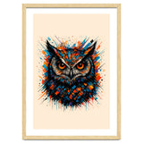 Owl Animal Watercolor thumbnail