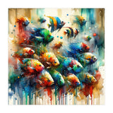 Colorful Aquarium Fish (Print Only) thumbnail