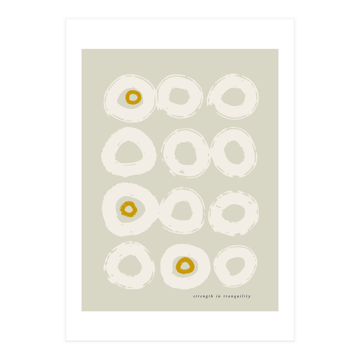 expectant iteration strength in tranquility (Print Only)