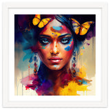 Butterfly Crown Hindu Portrait thumbnail