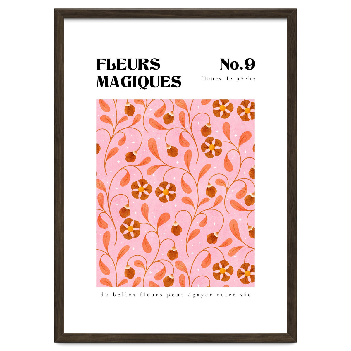 Magical Flowers No.9 Peachy Florals