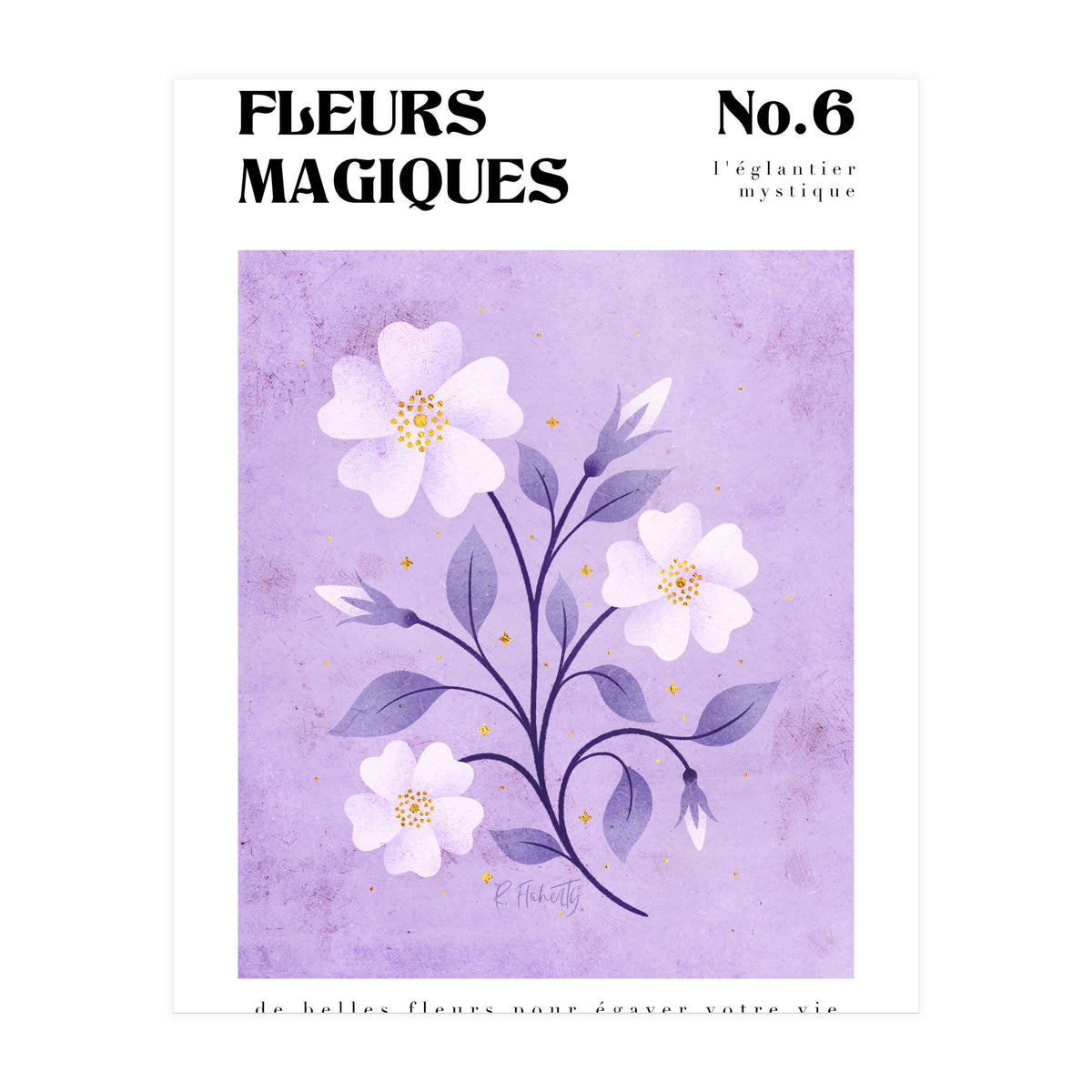 Magical Flowers No.6 Mystic Dog Rose (Print Only)