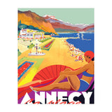 Beach at Annecy Lake, France (Print Only) thumbnail