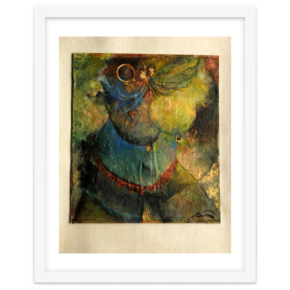 Angels.acryl.25x23cm