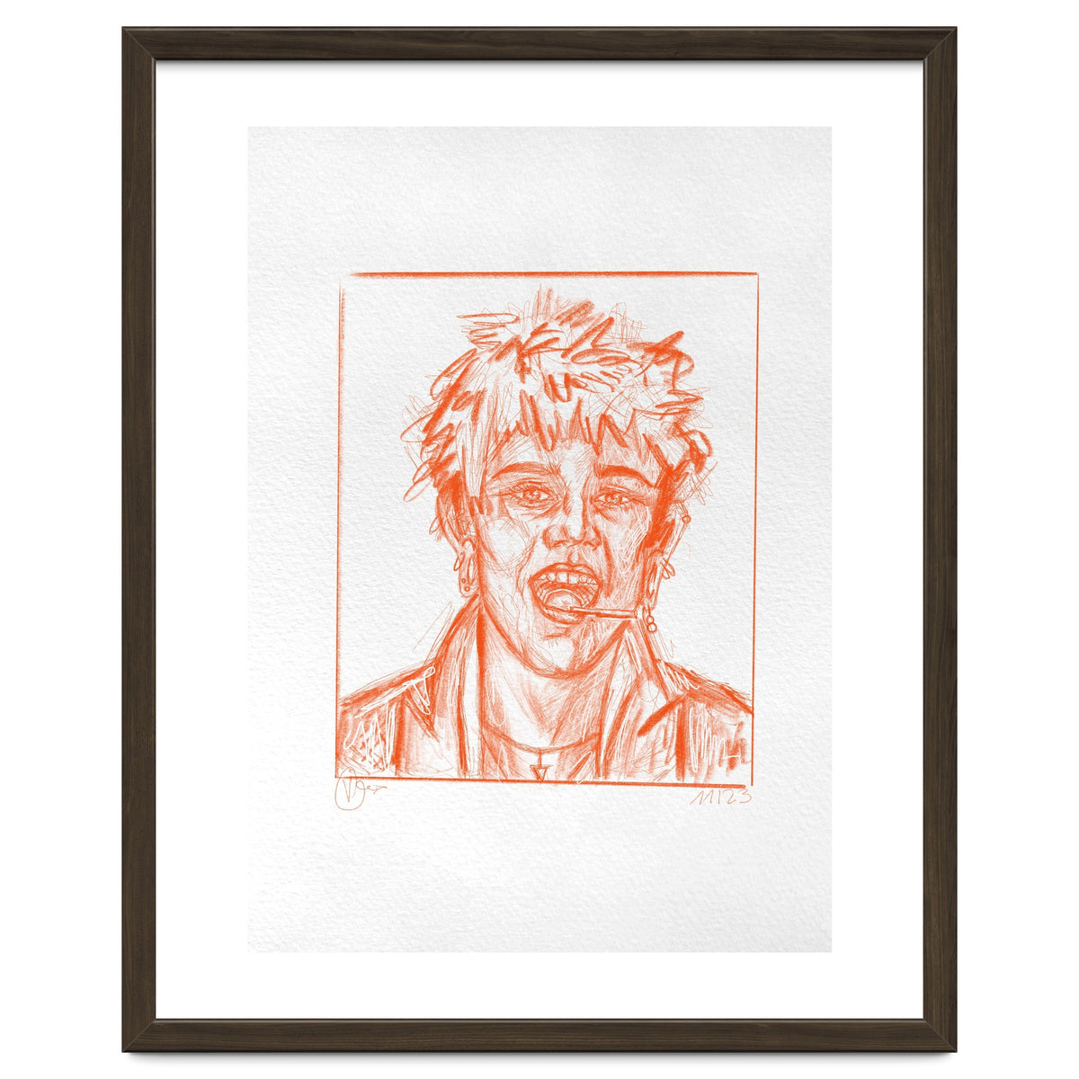 süßsaurer lollipop