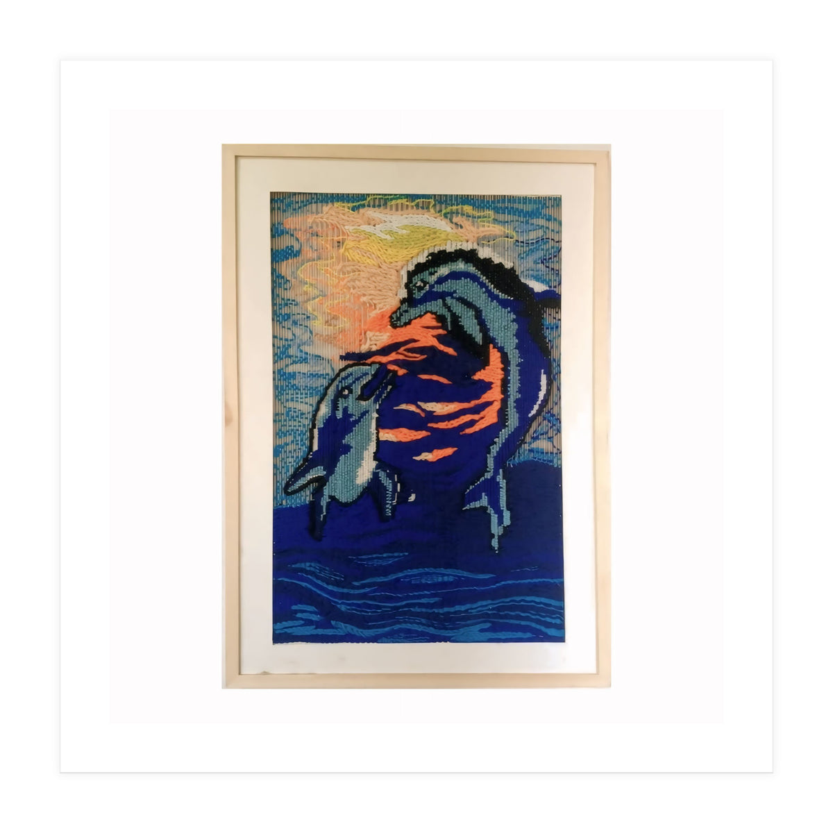 Sunset Dolphins (Print Only)