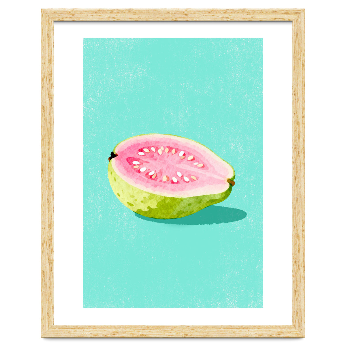 Guava Fruit Illustration