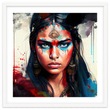 War Paint Hindu Warrior Portrait thumbnail