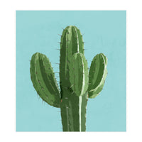 Blue Cactus 1 (Print Only)