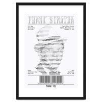 Receipt Art Frank Sinatra