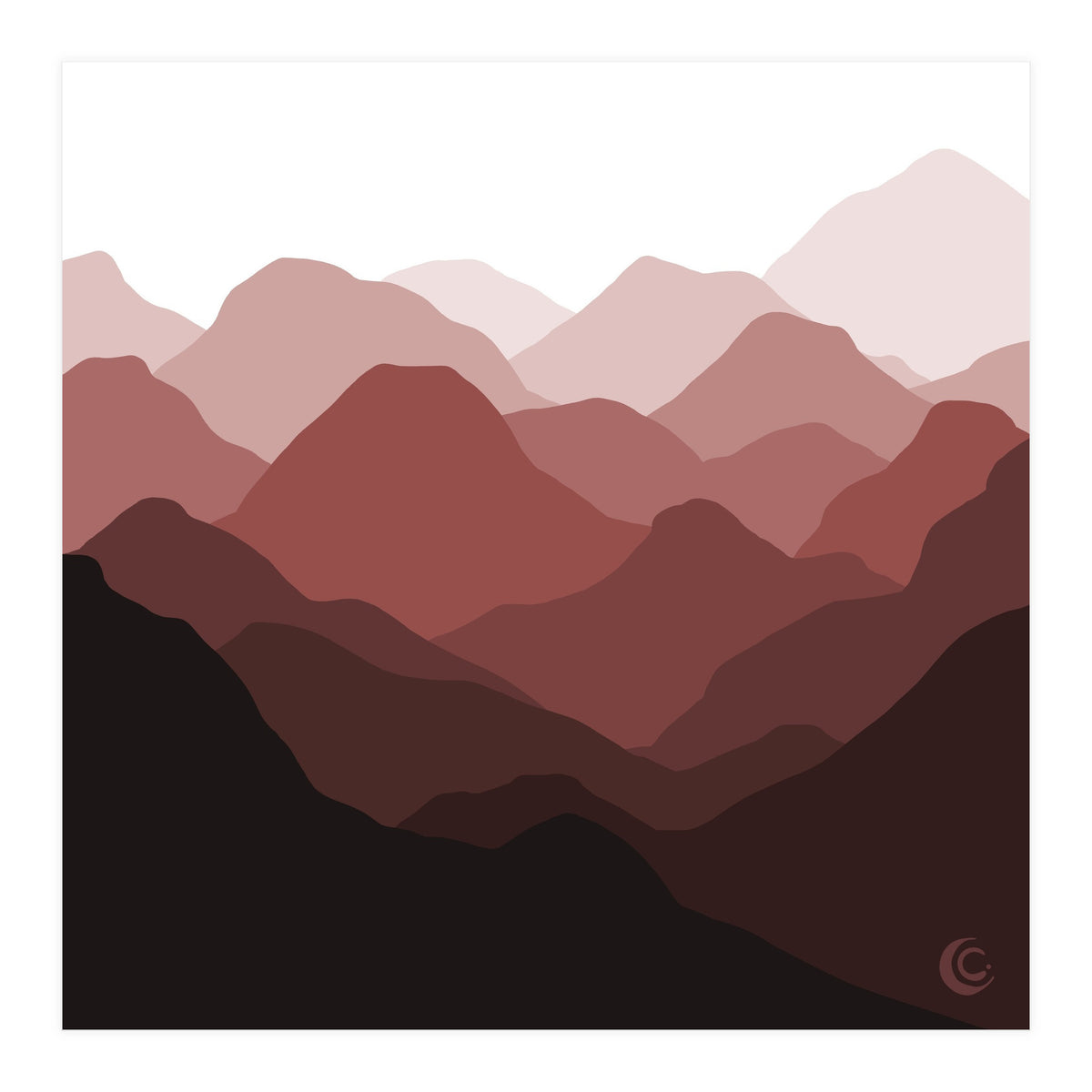 Earthly (Layers) (Print Only)