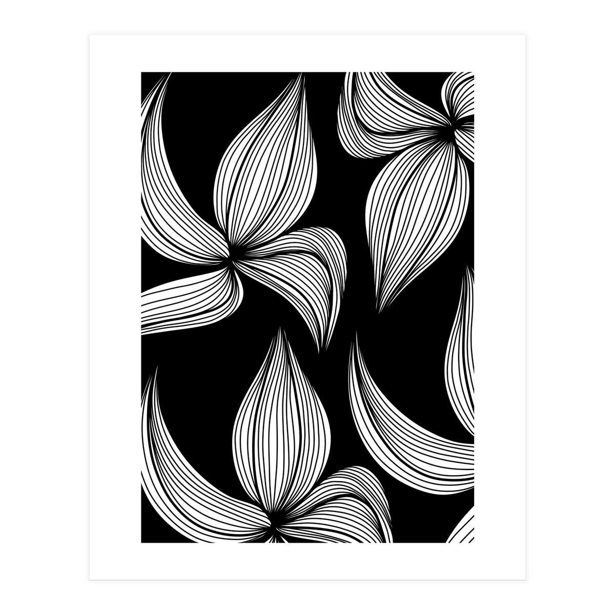 Flower lines (Print Only)