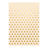 Blush + Gold Triangles #society6 #decor #buyart (Print Only) thumbnail