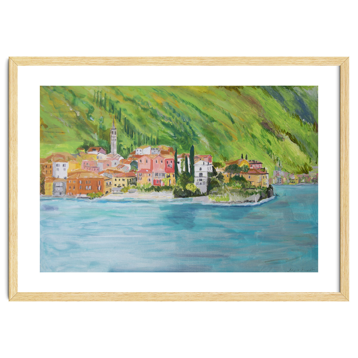 View Across The Lake To Varenna